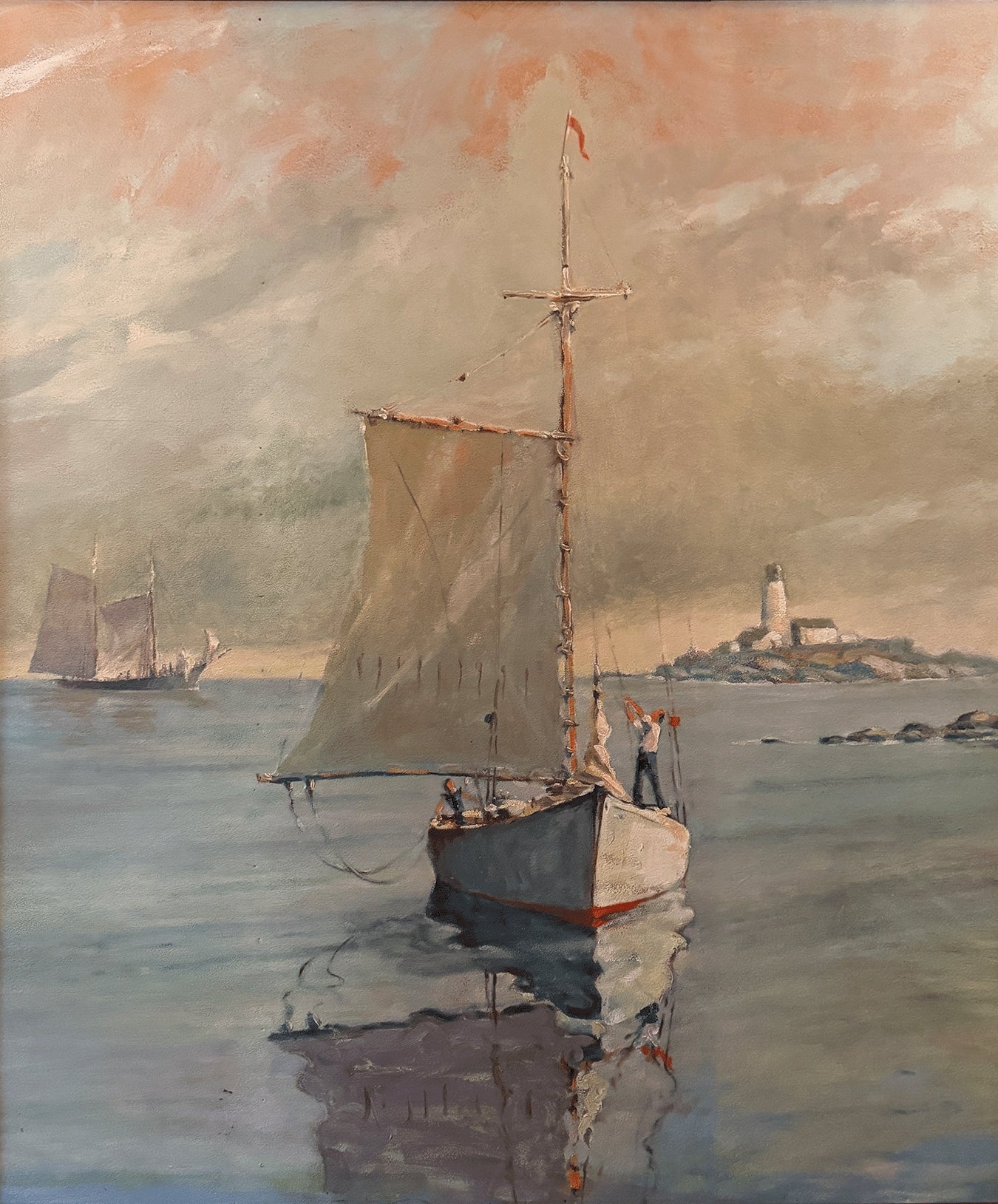 Hoist the Main – Fine Art Print by J. Frank McGrath